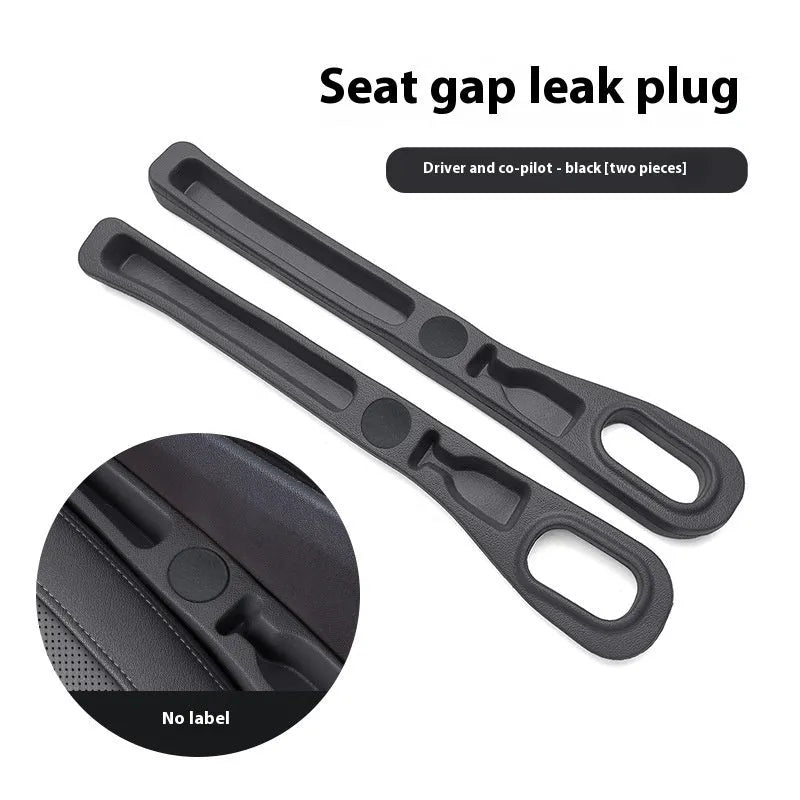 Car seat leak-proof plug storage box in beige EVA with roller and handle