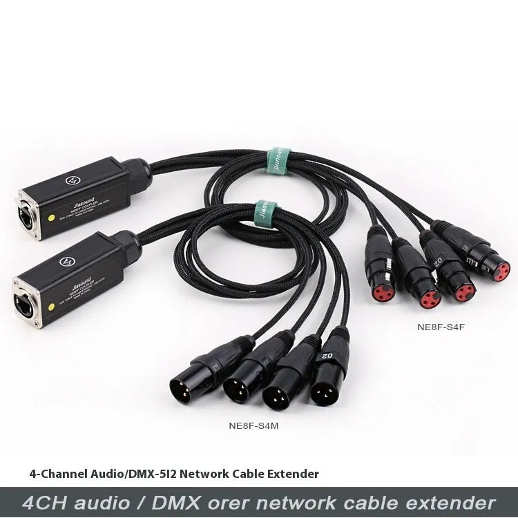 CAT6 RJ45 male to female network extension converter cable showing connector details