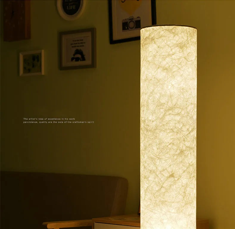 Smart RGB remote control folding floor lamp with stainless steel body and fabric shade, 1520mm adjustable height