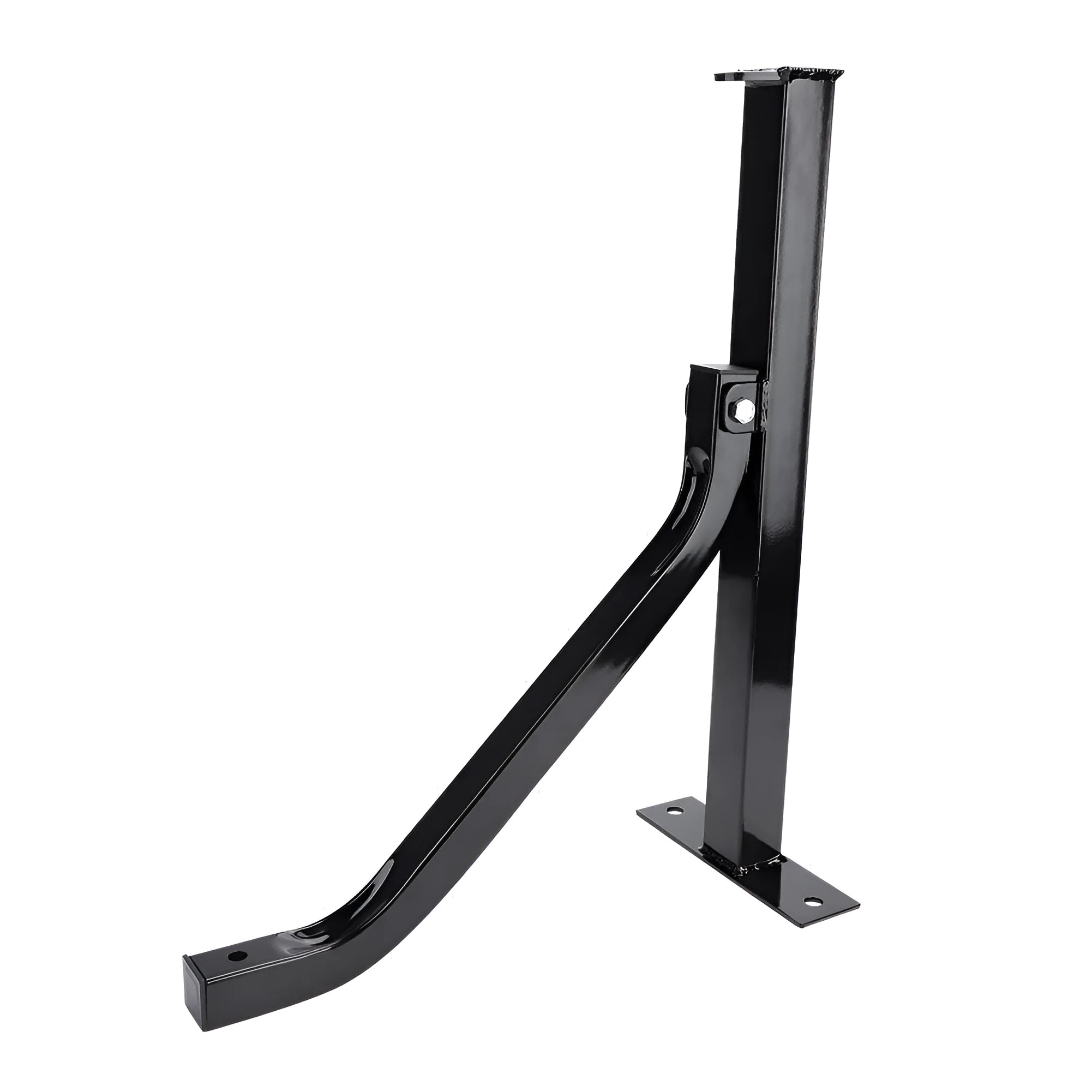 Black carbon steel wall hanger bracket for indoor punching bag mounting