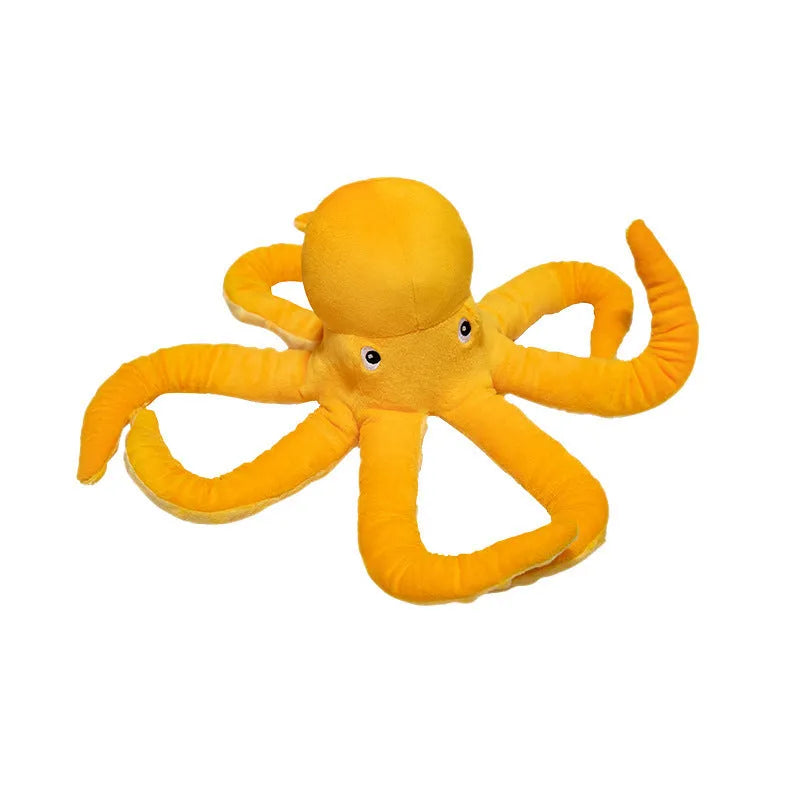 Octopus plush toy soft cushion pillow in octopus colour 30cm height