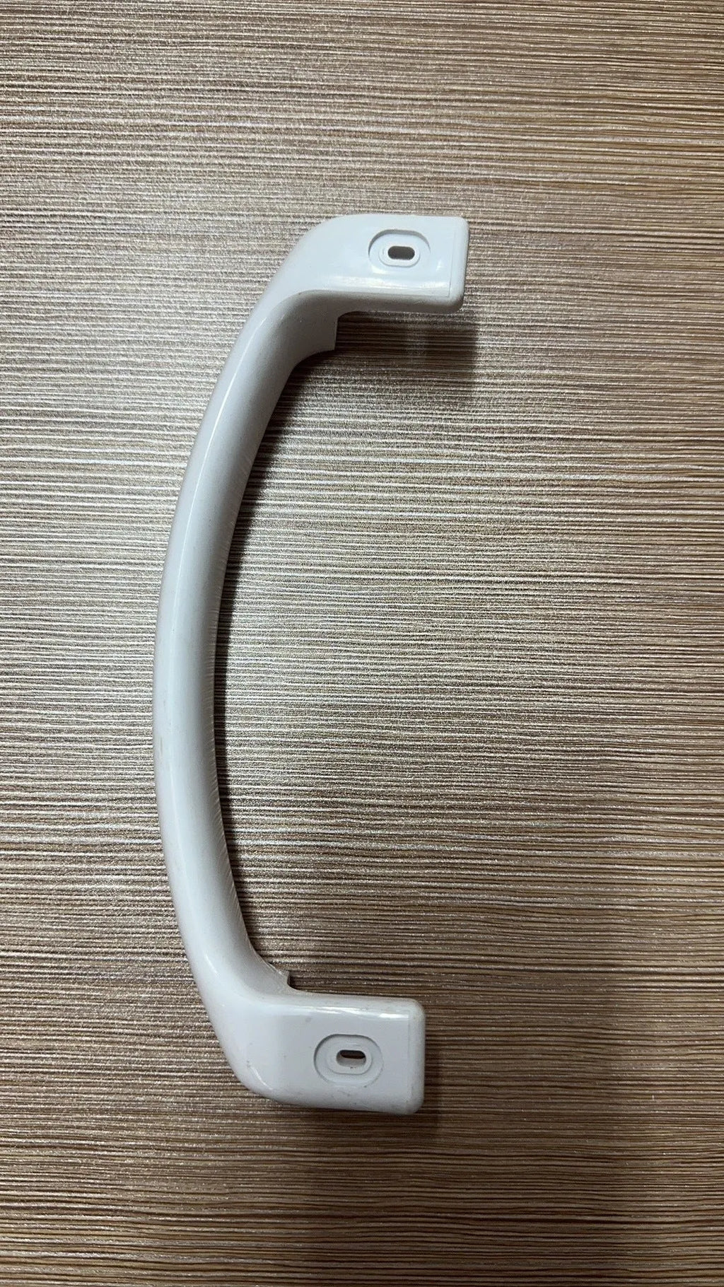 White replacement refrigerator handle for Atlant fridge, 96g weight, single unit