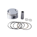 Motorcycle engine piston kit with aluminium piston for 57.4mm cylinder
