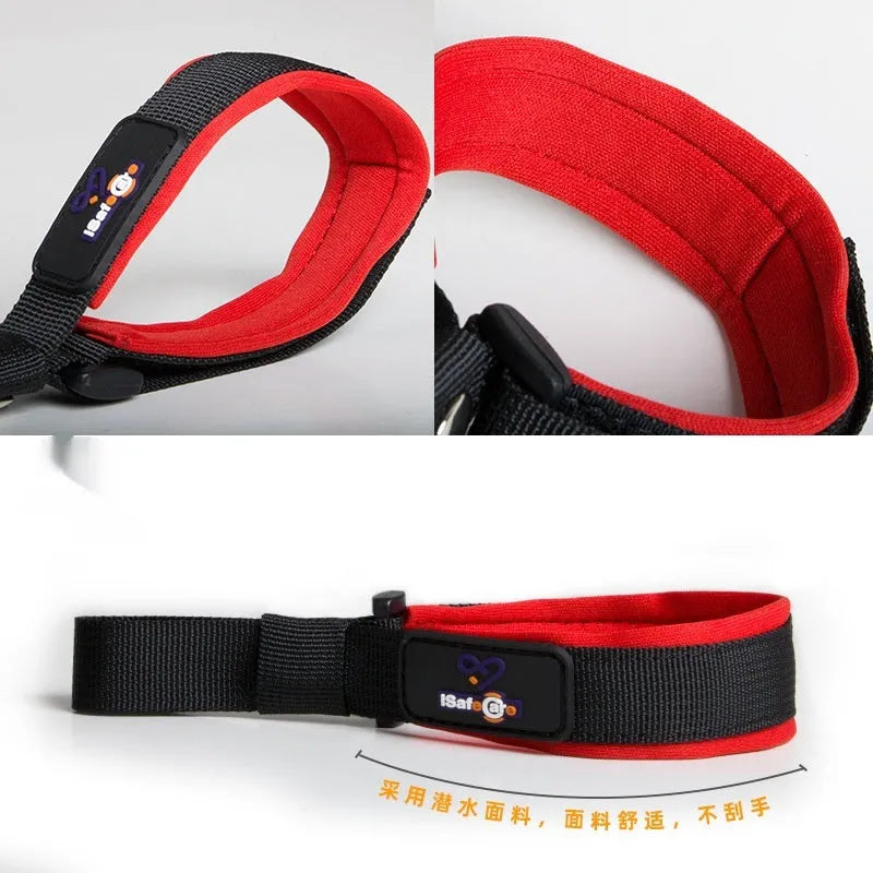 Hands-free dog leash wrist strap in nylon with 85cm specification and six colour options