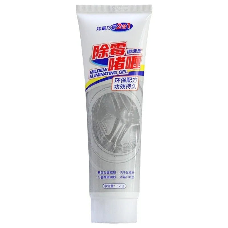 Household demildew gel for cleaning refrigerator and washing machine rubber gaskets