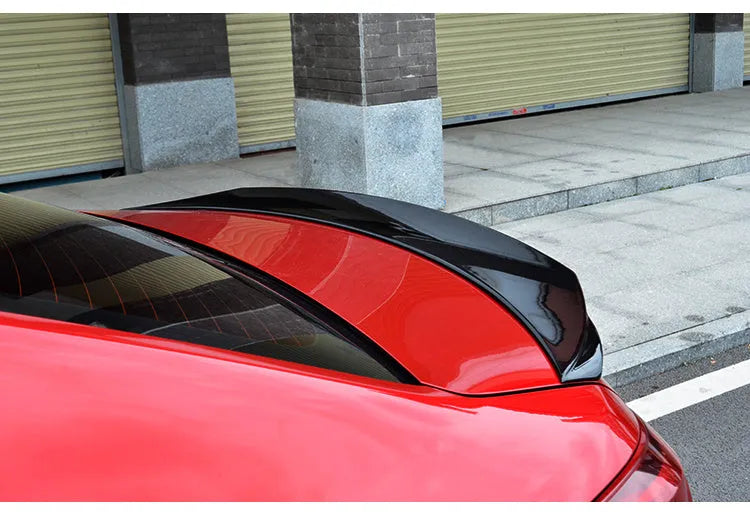 Modified bright black RS tail trim for Mazda 3 Axela Exela 2014-2021 model