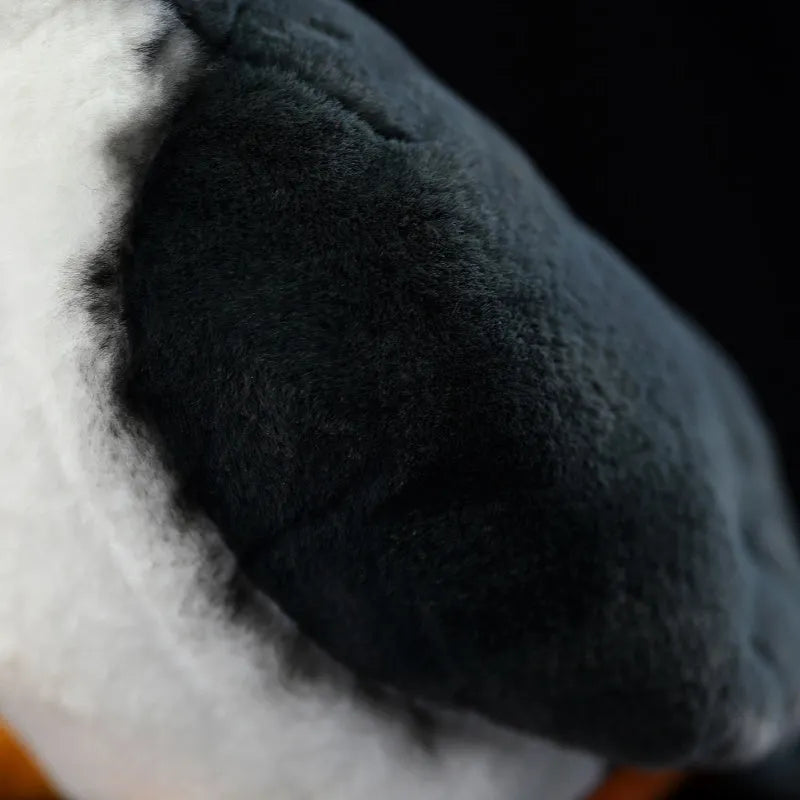 White-bellied rail plush toy 27cm polyester white-faced rail doll with white-breasted waterhen colours