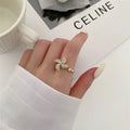 Rotating micro inlaid windmill ring in gold or silver electroplated copper