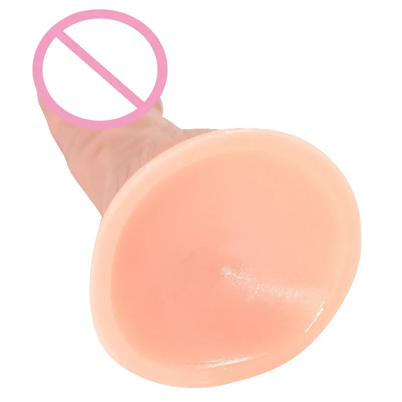 Skin color bullet simulation butt plug measuring 17.5cm in length