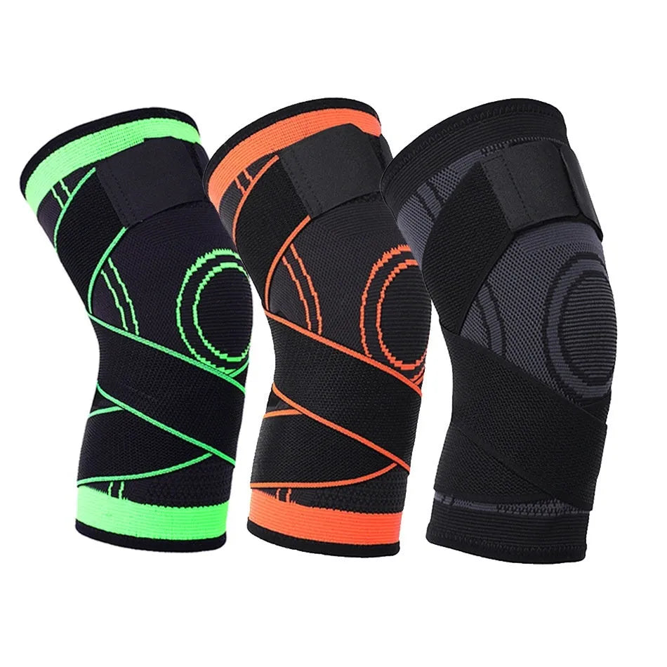 Non-slip sports knee pads in multiple colours for fitness running squat protection