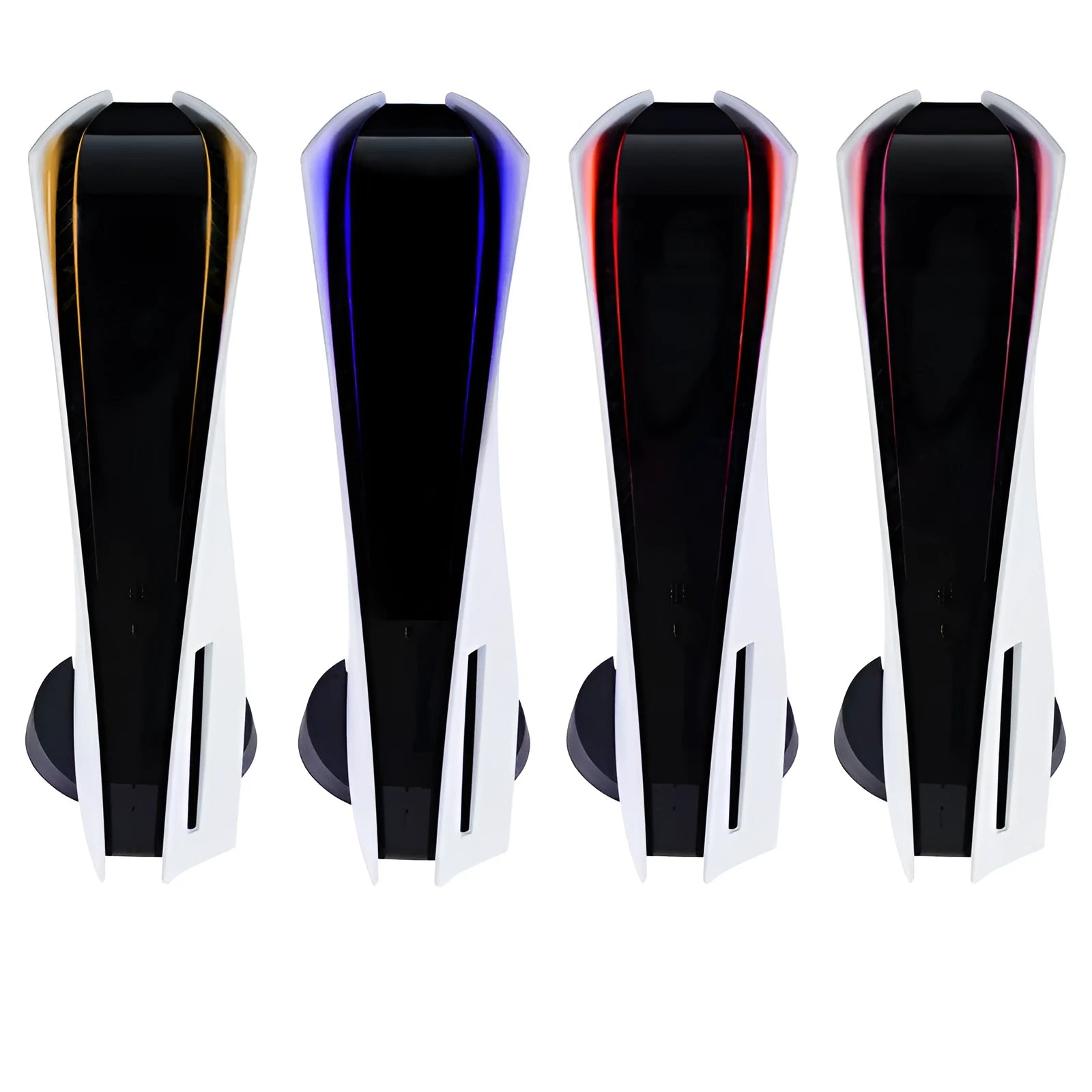 PS5 light bar decorative film sticker with carbon fibre pattern in colour options