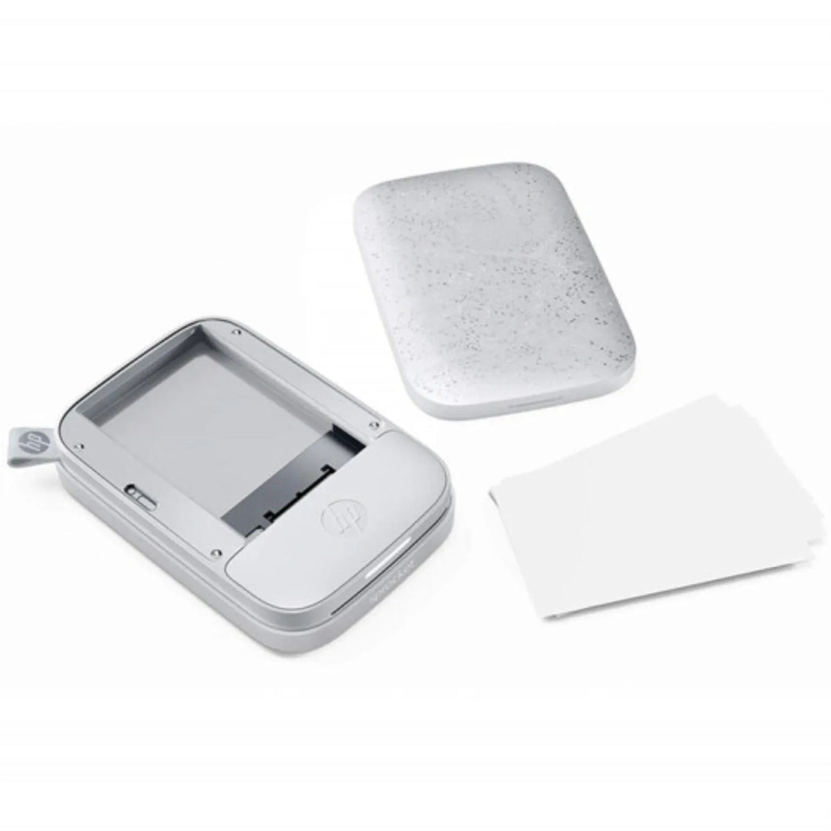 Bluetooth pocket printer for photos and pictures in Goddess Pink, Pearl White, and Bright Black
