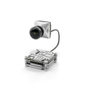 Silver Caddx ADAPTS DJI FPV digital image transmission unit with mounting screws and cables.