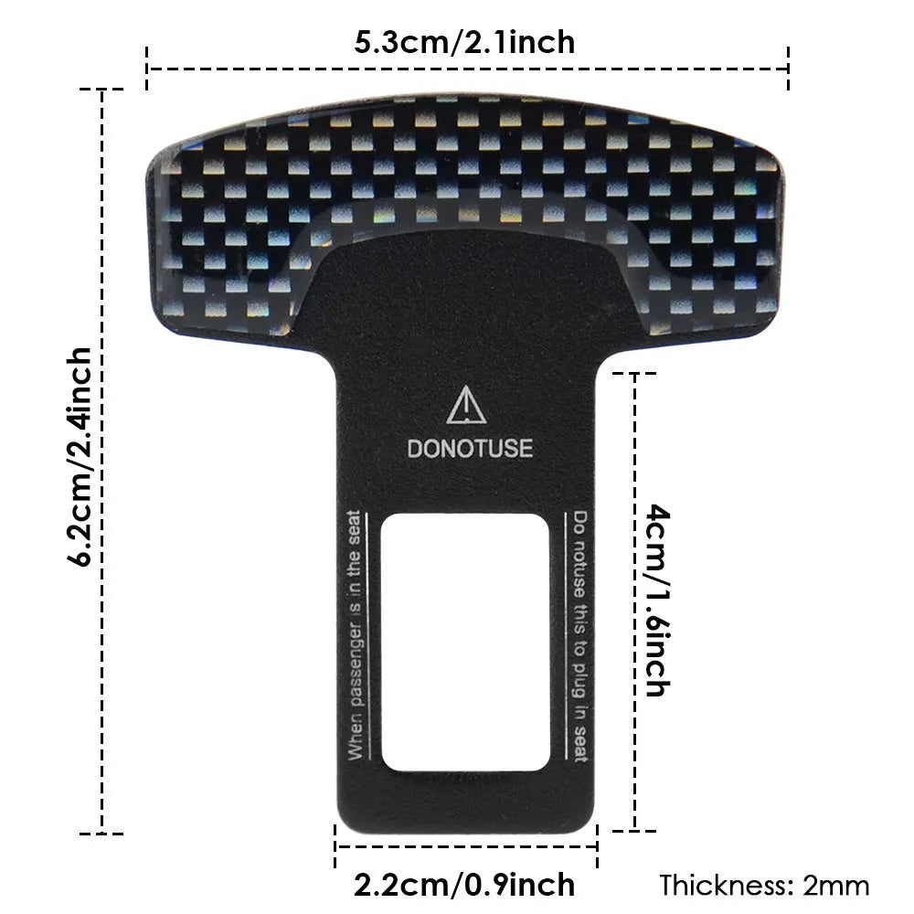 Lock Tongue aluminium alloy keychain bottle opener with 2.1cm frosted carbon fibre pick head
