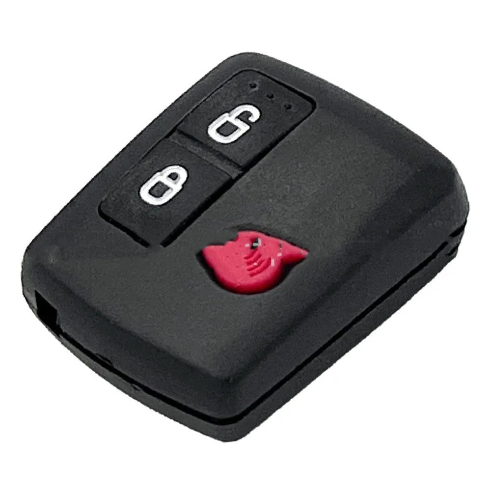 Ford car remote key replacement shell in ABS plastic, showing 2+1 and 3+1 key button options.