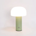 USB table lamp with dual-purpose charging and atmosphere lighting in four colour options