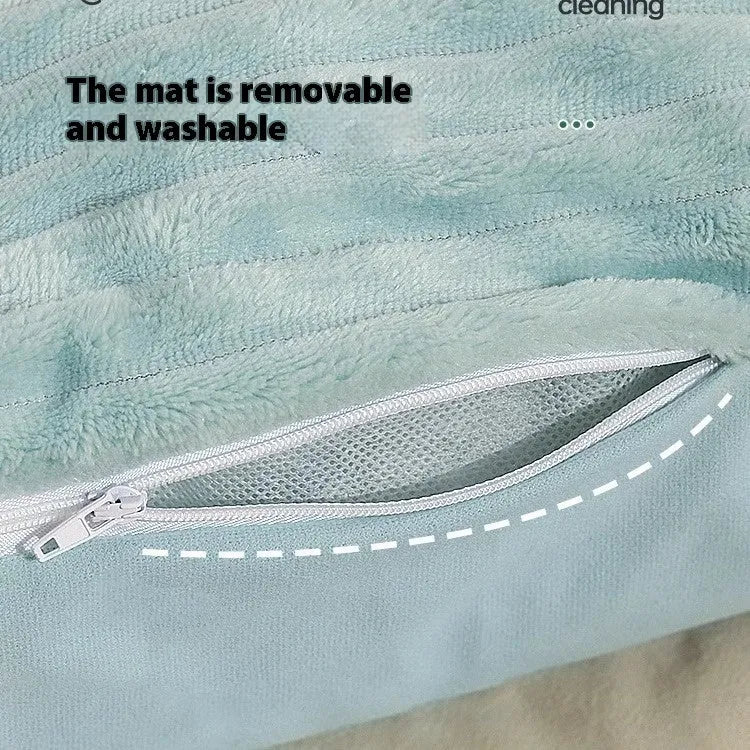 Morandi colour washable pet sofa bed with removable cover in two sizes for dogs and cats.