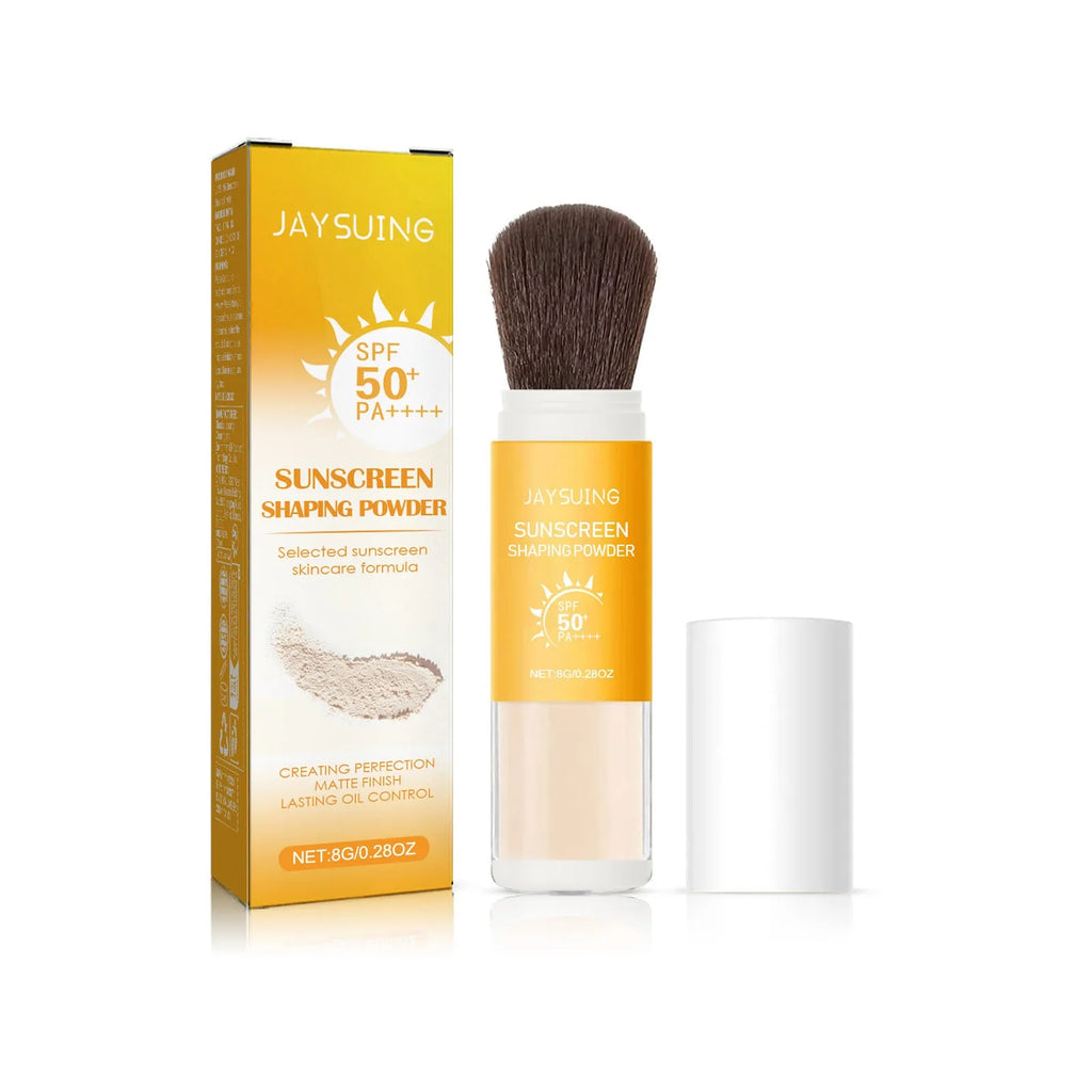 8g compact of translucent mattifying setting powder for oil control and makeup finishing