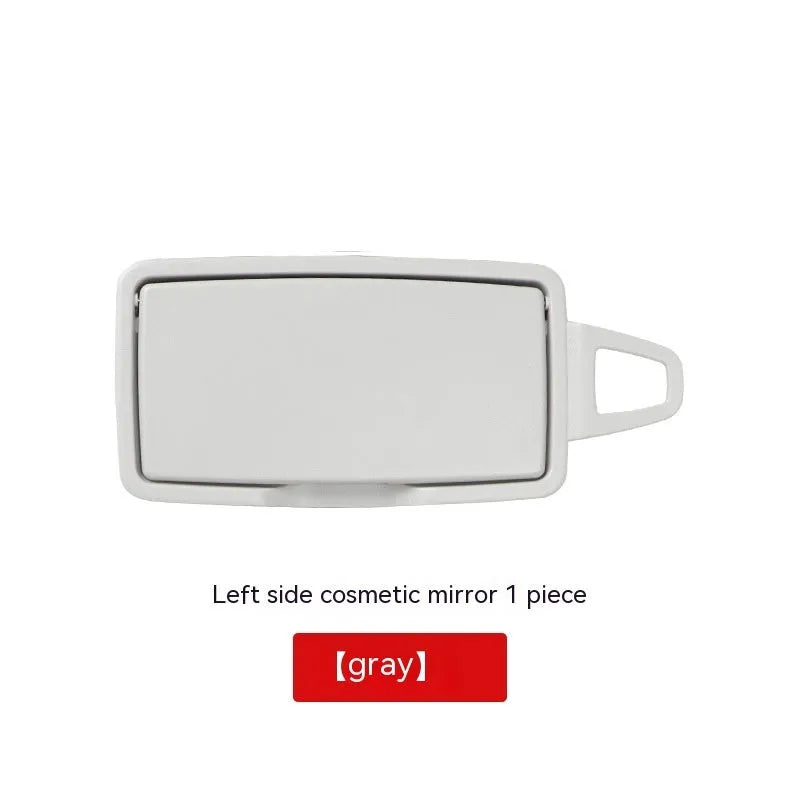 Mercedes GLE class black sun visor cosmetic mirror replacement cover measuring 215mm by 95mm.