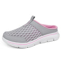 Unisex summer casual non-slip beach sandals with breathable mesh upper, low-top style, sizes 35-48