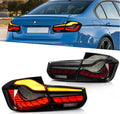 LED car taillight assembly for BMW 3 Series F30 F35, 12V 20W, red or brown mirror cover, left or right side