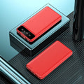 20000mAh capacity portable power bank with cable in industrial plastic case