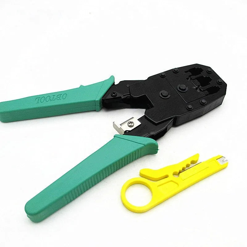 SZ-315 network cable crimping pliers with rubber handles measuring 160mm length