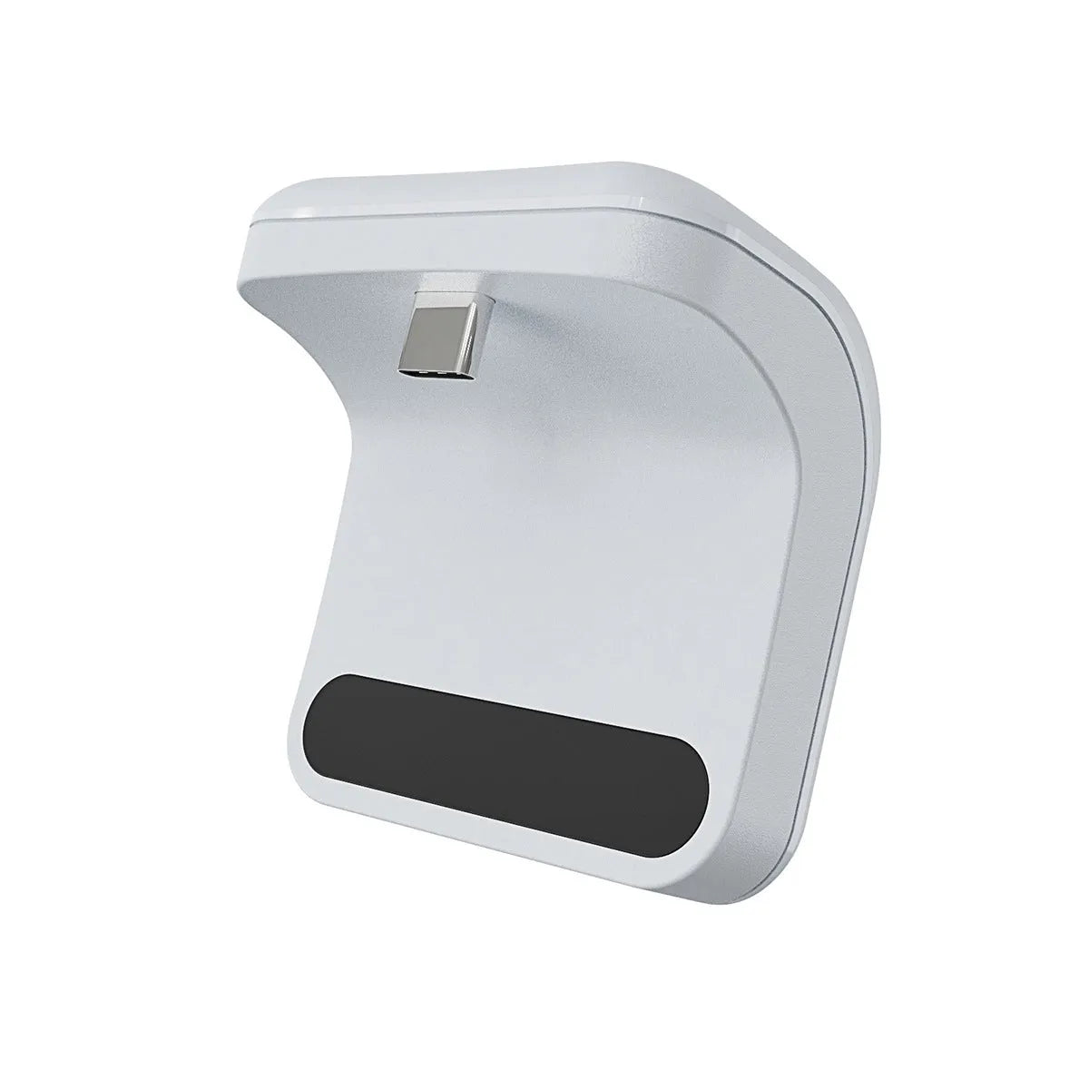 White PS5 controller back battery pack with LED display and outer hanging bag