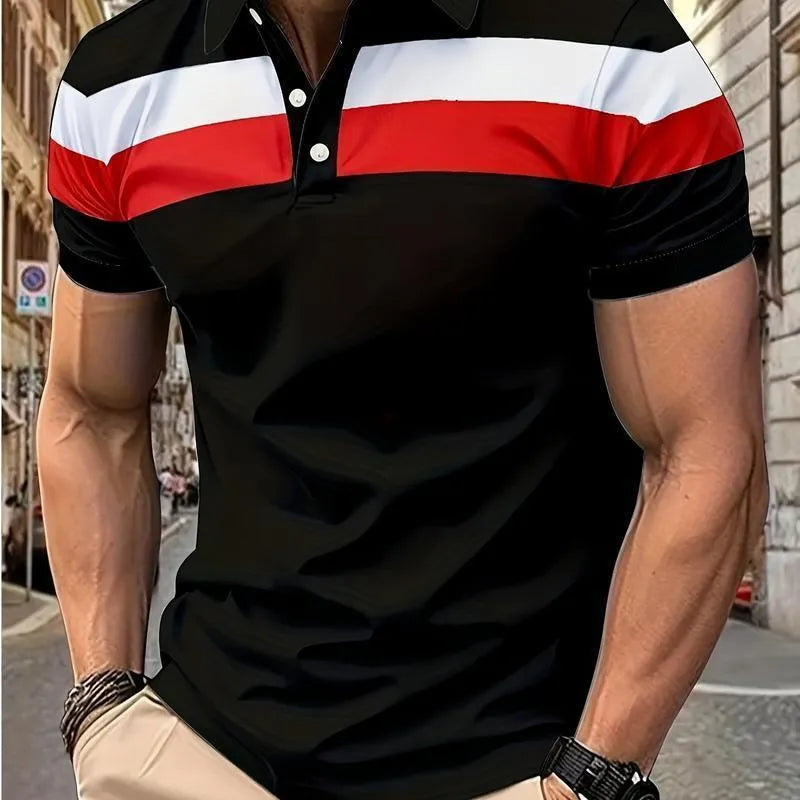 Men's breathable polyester sports jacket in sporty casual style available in multiple colours and sizes