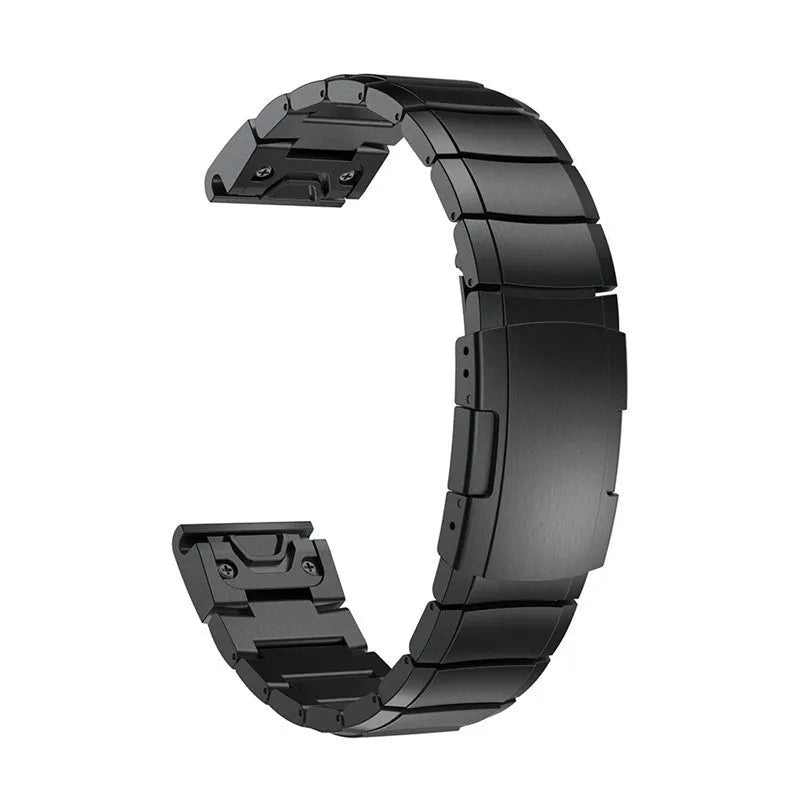 Stainless steel replacement watch band for Garmin Fenix 3 and Fenix 5X smartwatches
