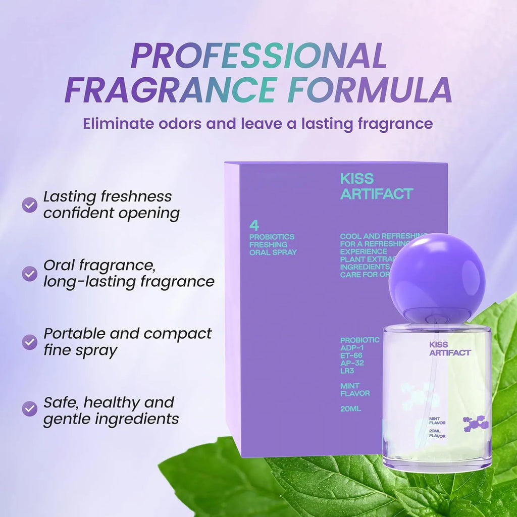 20ml probiotic oral spray bottle for hydration and oral care