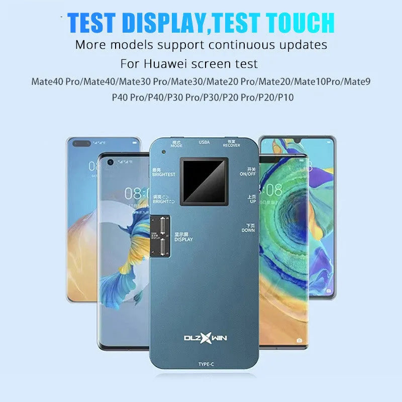 S300 mobile phone screen tester for Huawei 37 models with LED display diagnostic interface