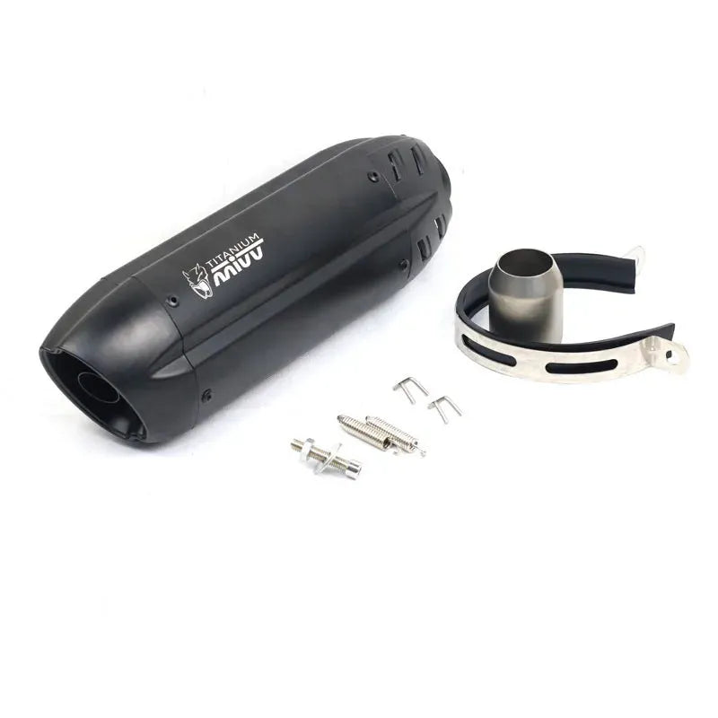 51mm stainless steel motorcycle exhaust pipe modification with hexagonal design