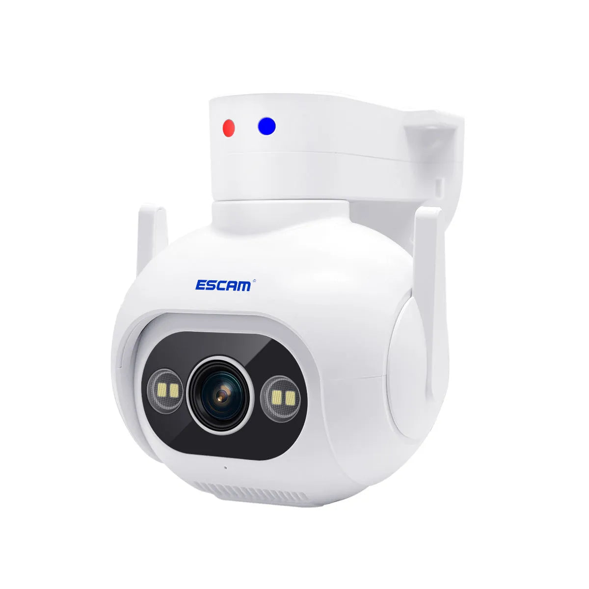 4MP smart colour night vision security camera with wall mount bracket