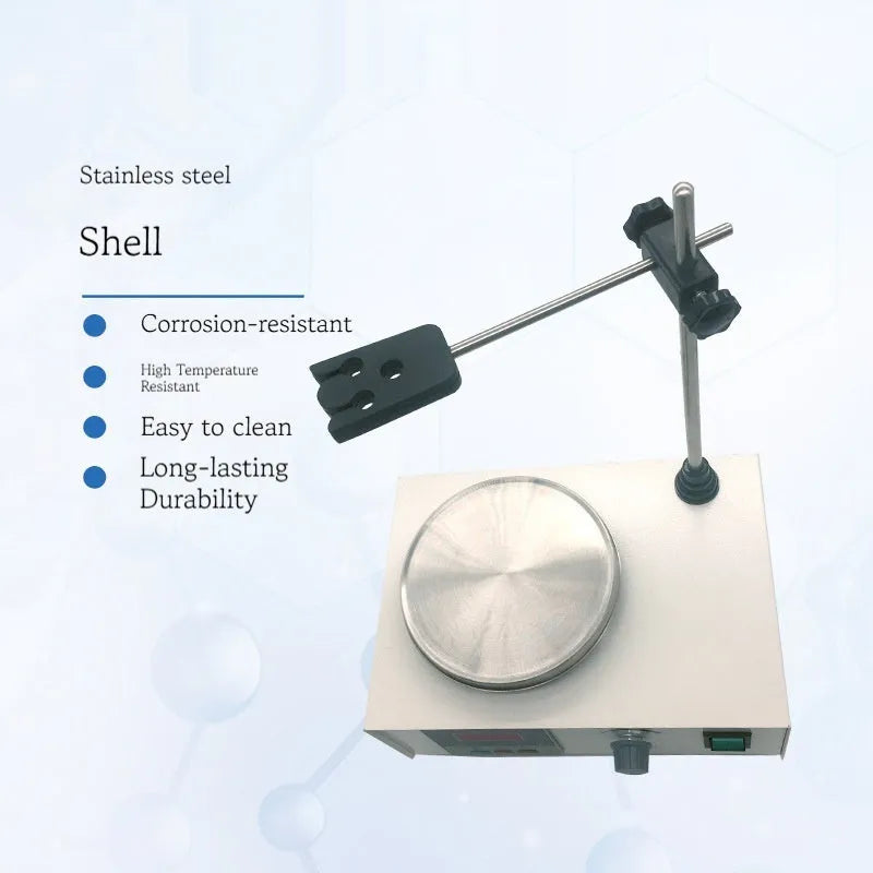 XLD-85-2 digital display constant temperature heating magnetic stirrer laboratory analyzer front view