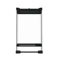 Transparent glass cylinder reptile habitat for lizard and turtle climbing and feeding