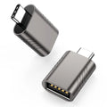 USB data transmission charging converter with zinc alloy shell in multiple colour options
