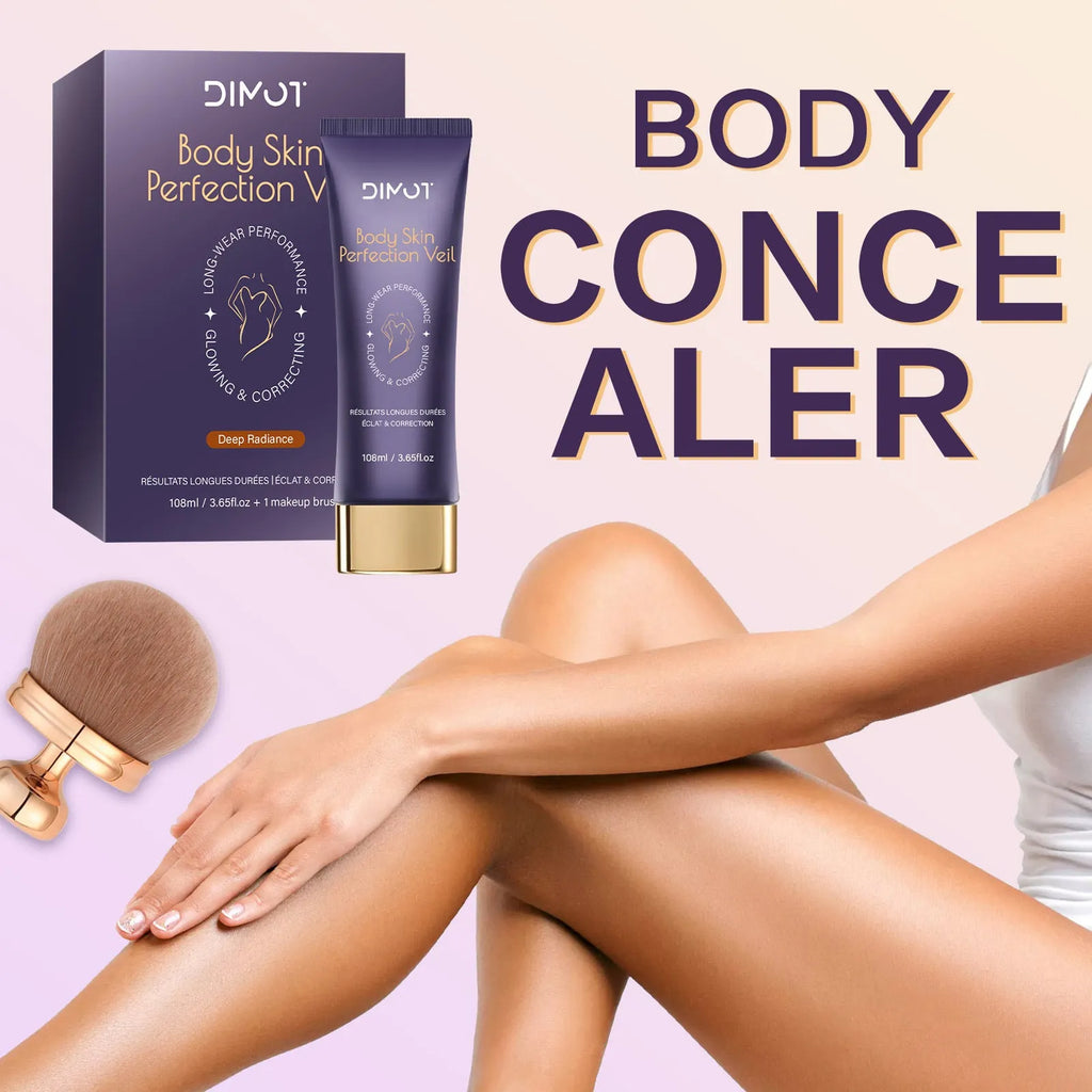 108ml block of tattoo concealer cream with an application brush for covering birthmarks and scars.