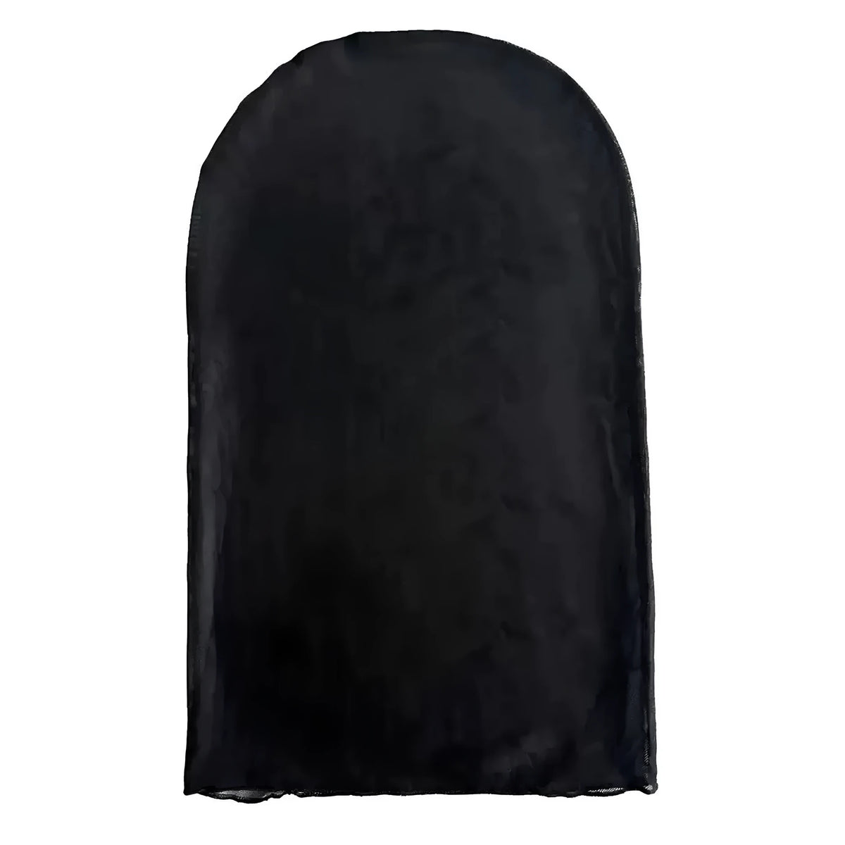 Mesh face dress up headset mask, digital printed party prop, 23x40cm, customisable colour, one mask