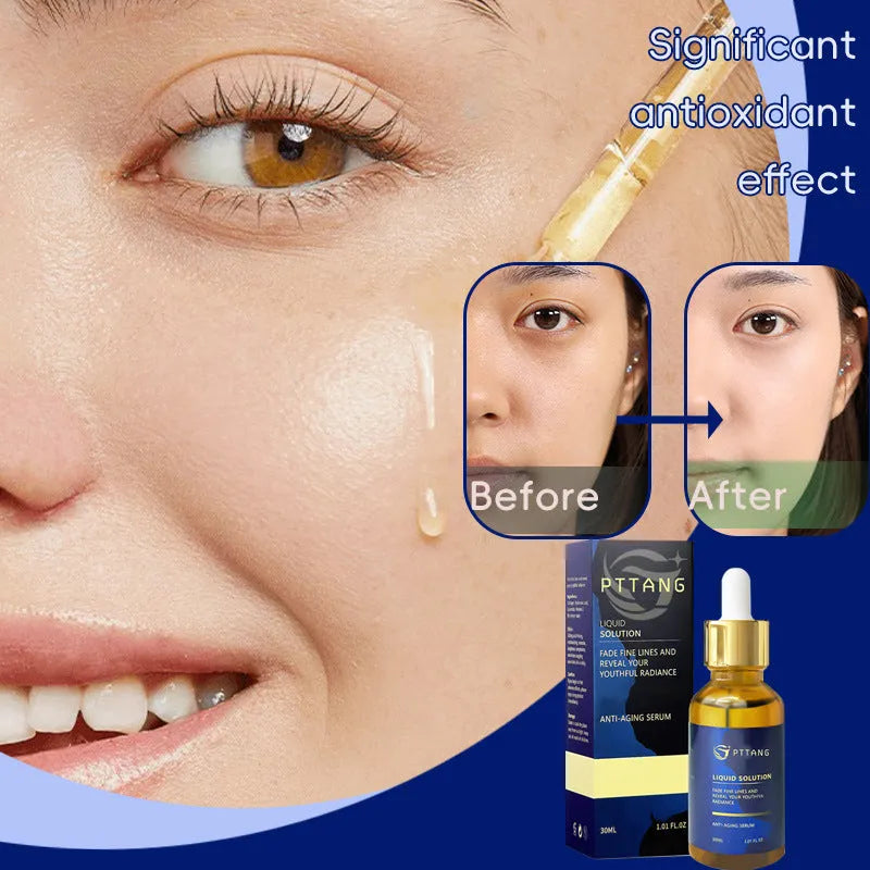 Glorious Facial Liquid moisturiser bottle measuring 10.1 cm tall with care solution for men and women
