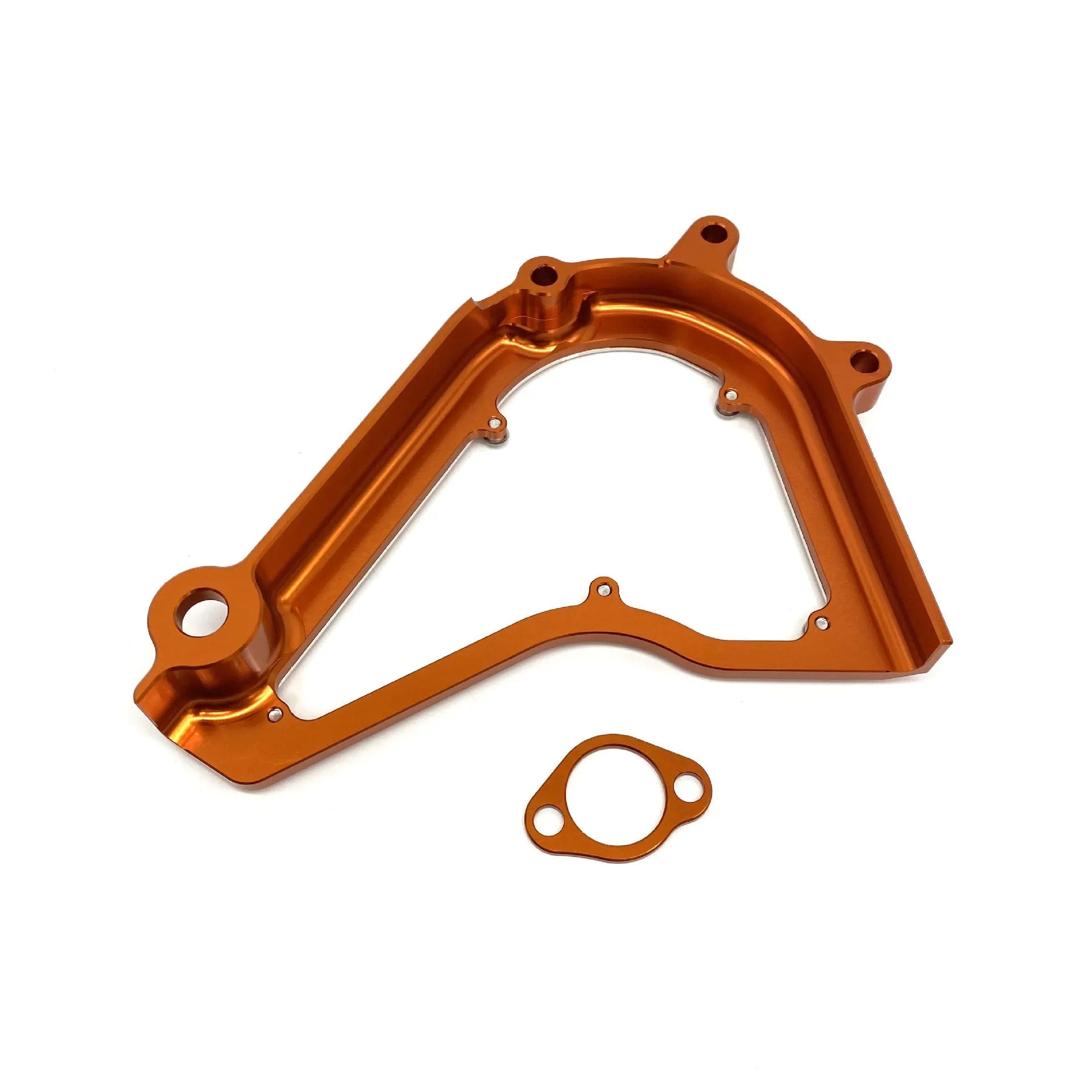 KTM motorcycle chain cover replacement part for Duke 250 390 models in black or orange