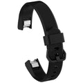 Silicone twill replacement wristband for Fitbit Alta in solid colours, S and L sizes
