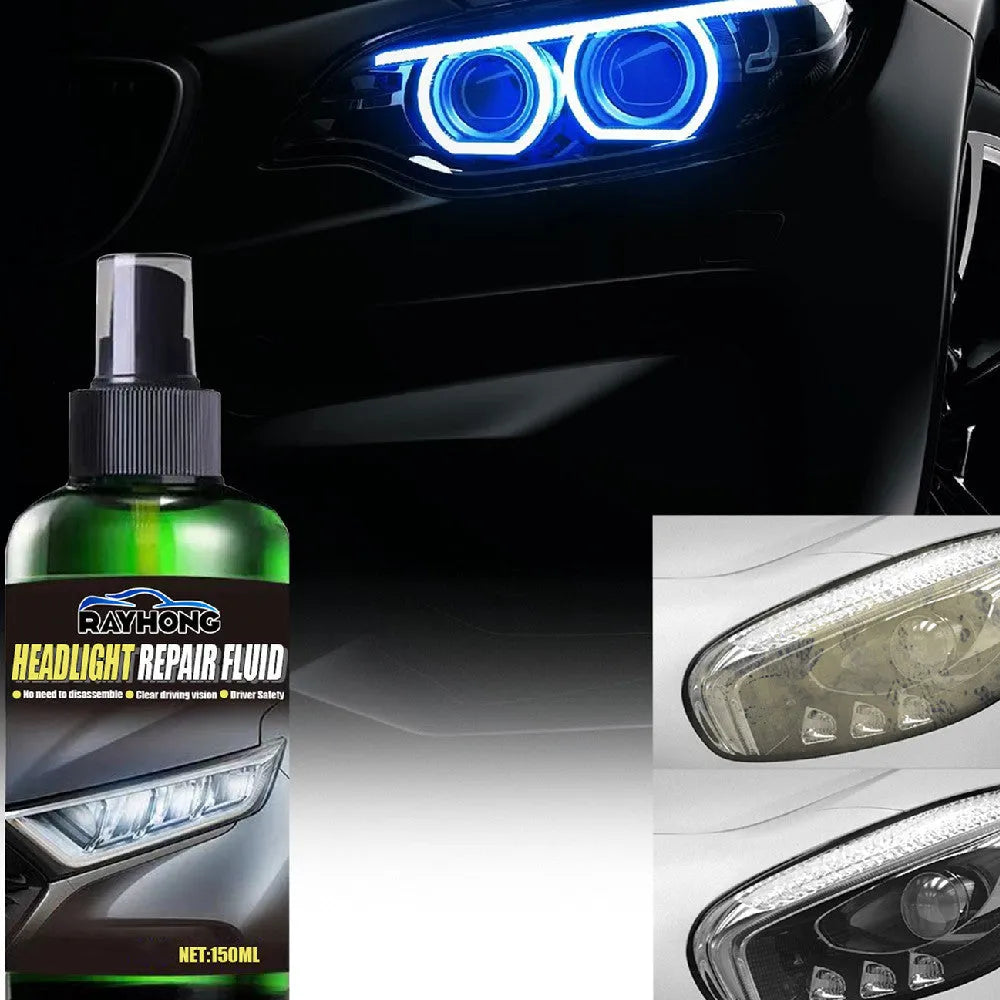 150ml bottle of car headlight repair liquid for lens restoration