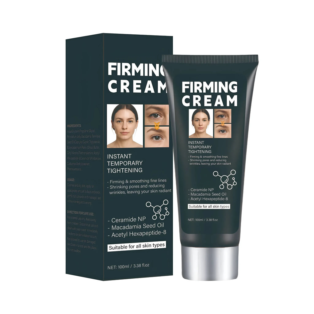100ml facial firming cream in neutral packaging with FP-E002 specification