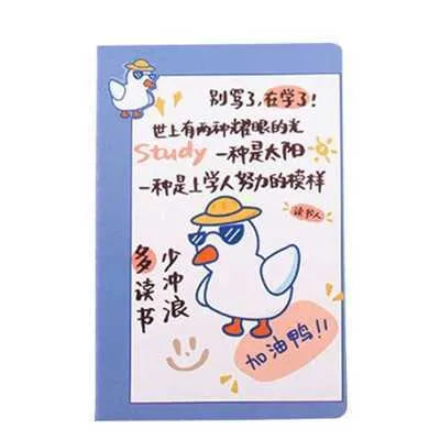 Cartoon-themed A5 notebook with 30 sheets, showing one of eight design options.