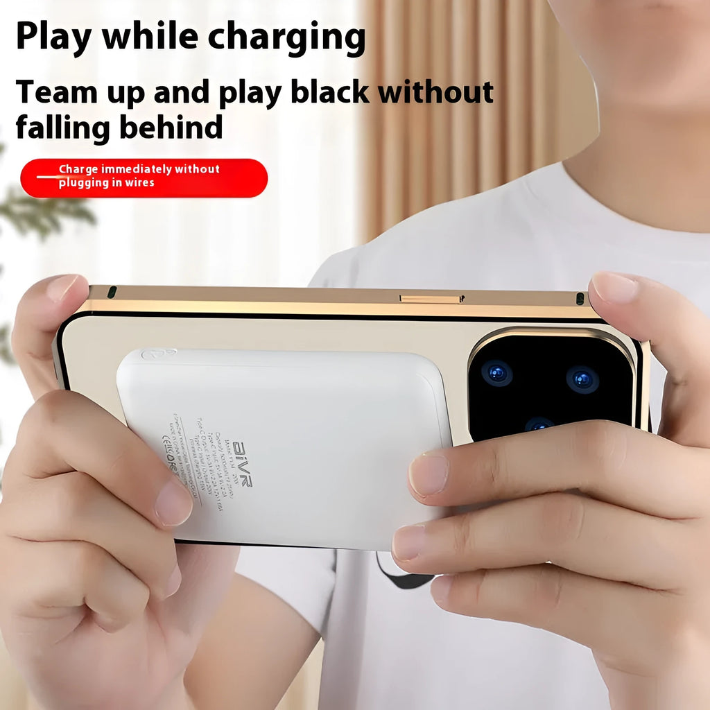 Magnetic metal all-inclusive phone case for iPhone 12 13 14 15, transparent HD finish, electroplated surface