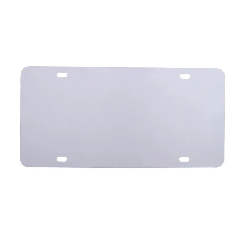 American standard aluminium blank license plate in two sizes JS001 and JS002 for thermal transfer printing