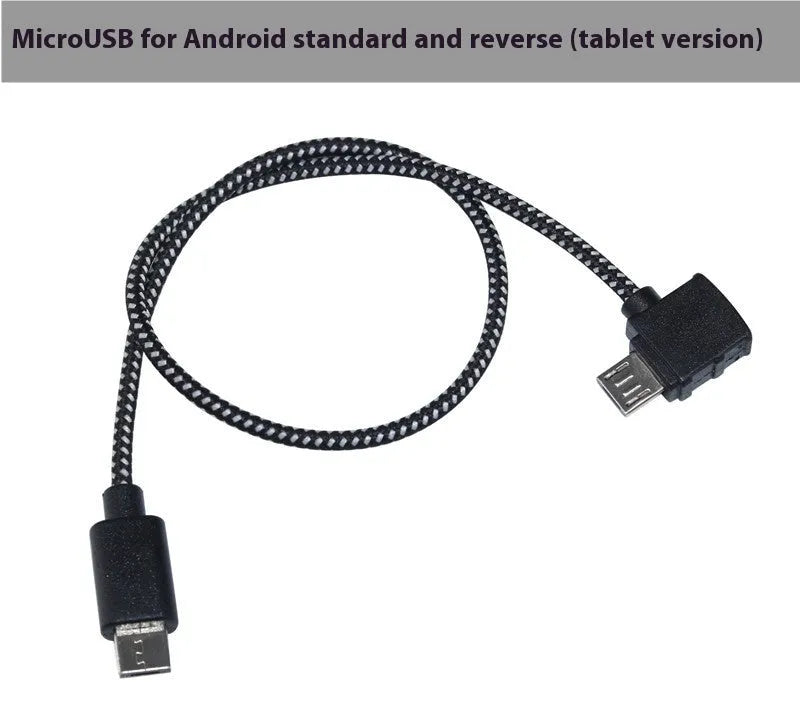 Short 15cm USB Type-C data cable with metal core nylon thread and PVC outer in silver grey
