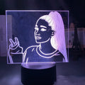 3D acrylic night light with European style design measuring 200mm wide by 150mm tall