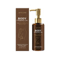 100ml bottle of nourishing and firming body oil with seven ingredients including hyaluronic acid